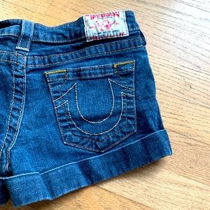 True Religion Jean Shorts